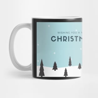 Wishing You a Merry Christmas Card Mug